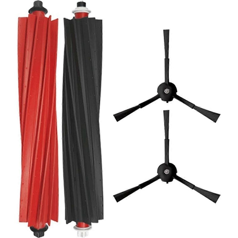 Set Mit 4 Ersatz-hauptseitenbürsten Für Roborock Qrevo Slim/qrevo Master Saugroboter