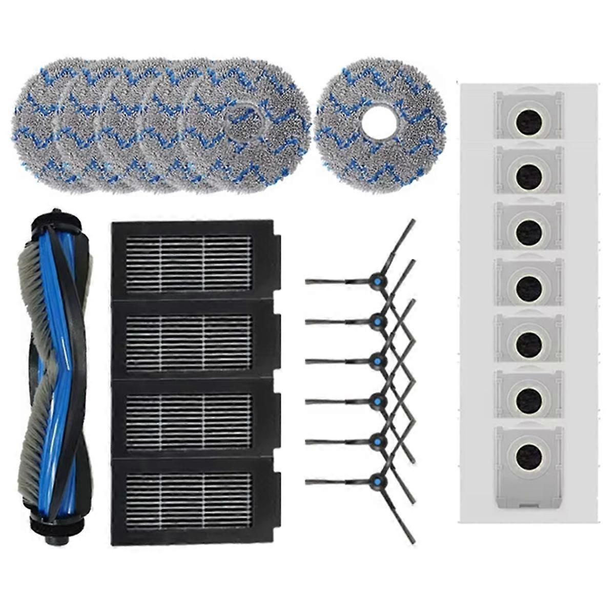 Zubehör Und Ersatzteile Für Debot T50 Pro Omni: Hauptbürste, Filter, Reinigungstuch Und Staubbeutel