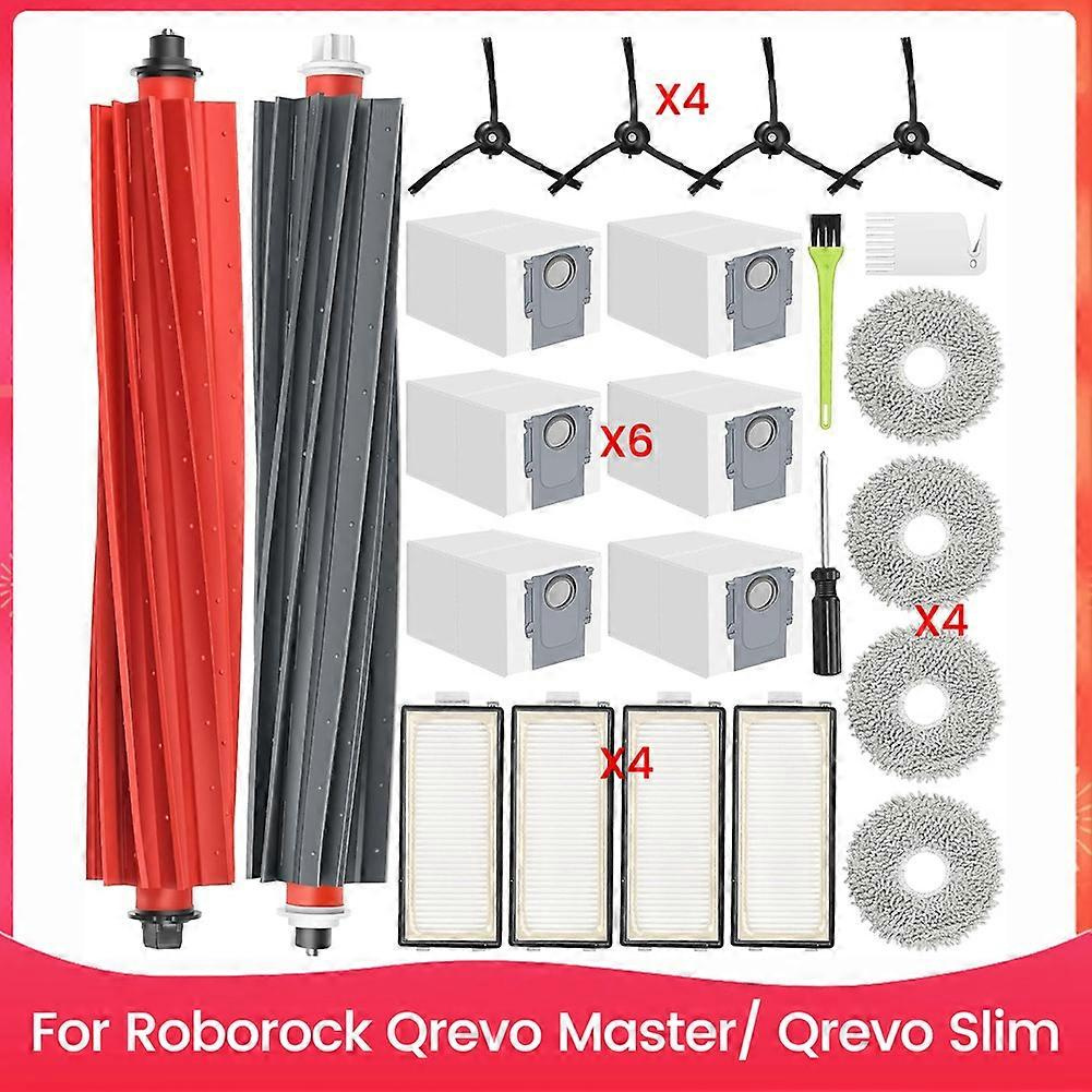 Zubehörset Für Ersatzteile Für Die Roborock Qrevo Master Und Qrevo Slim Saugroboter