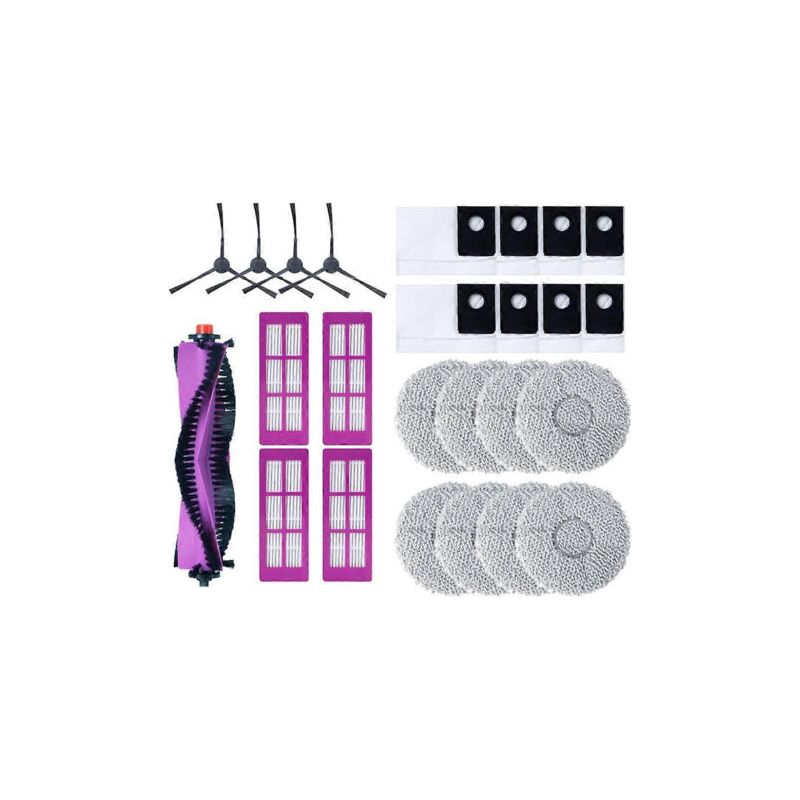 25-teiliges Set Für Den Eureka J15 Pro Ultra Staubsauger: Ersatzteile, Hauptbürste, Hepa-filter, Reinigungstuch Und Staubbeutel.
