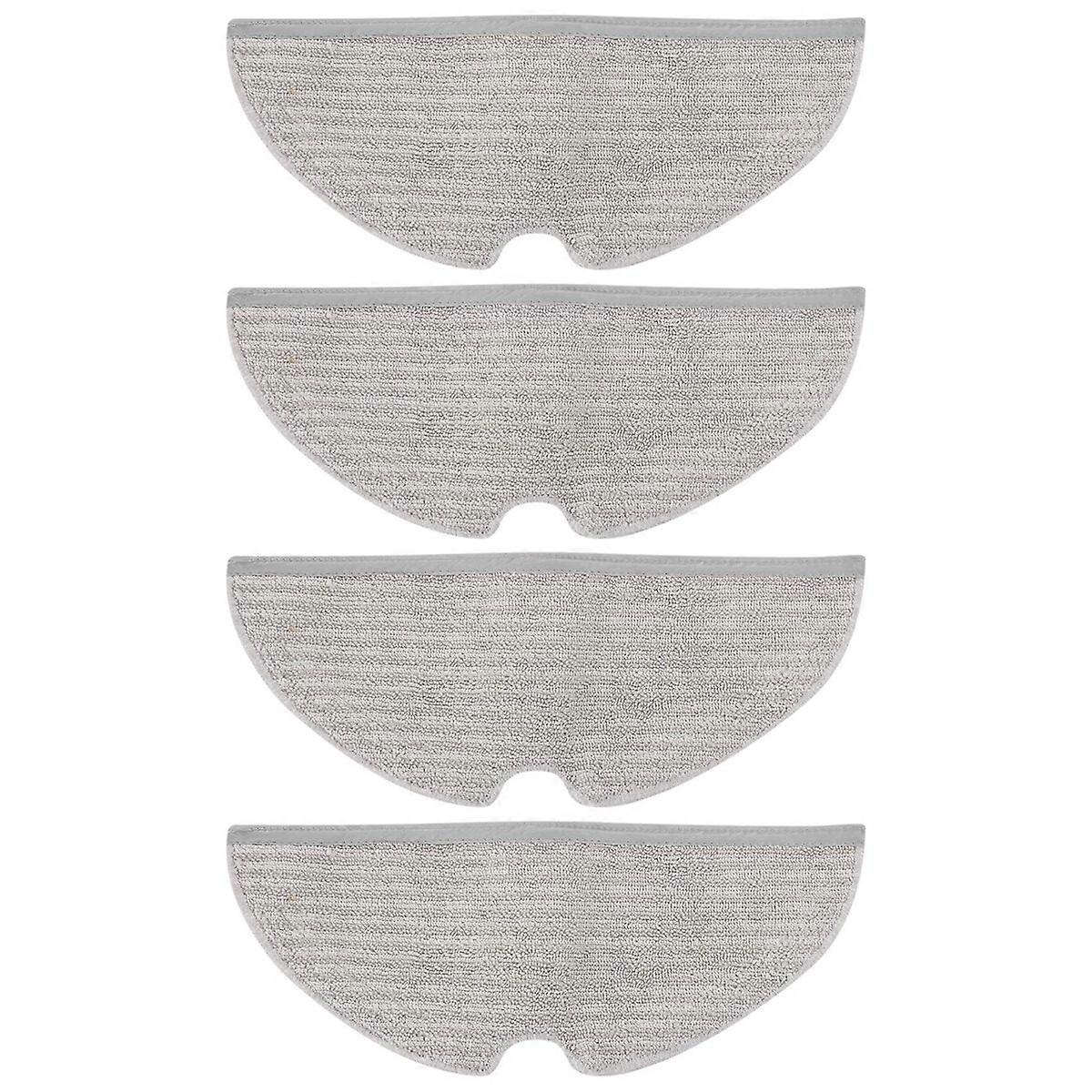 Packung Mit 4 Mikrofasertüchern Für Roborock S6, S6 Pure, S6 Maxv, S5 Max Und S5 Saugroboter (größe M).