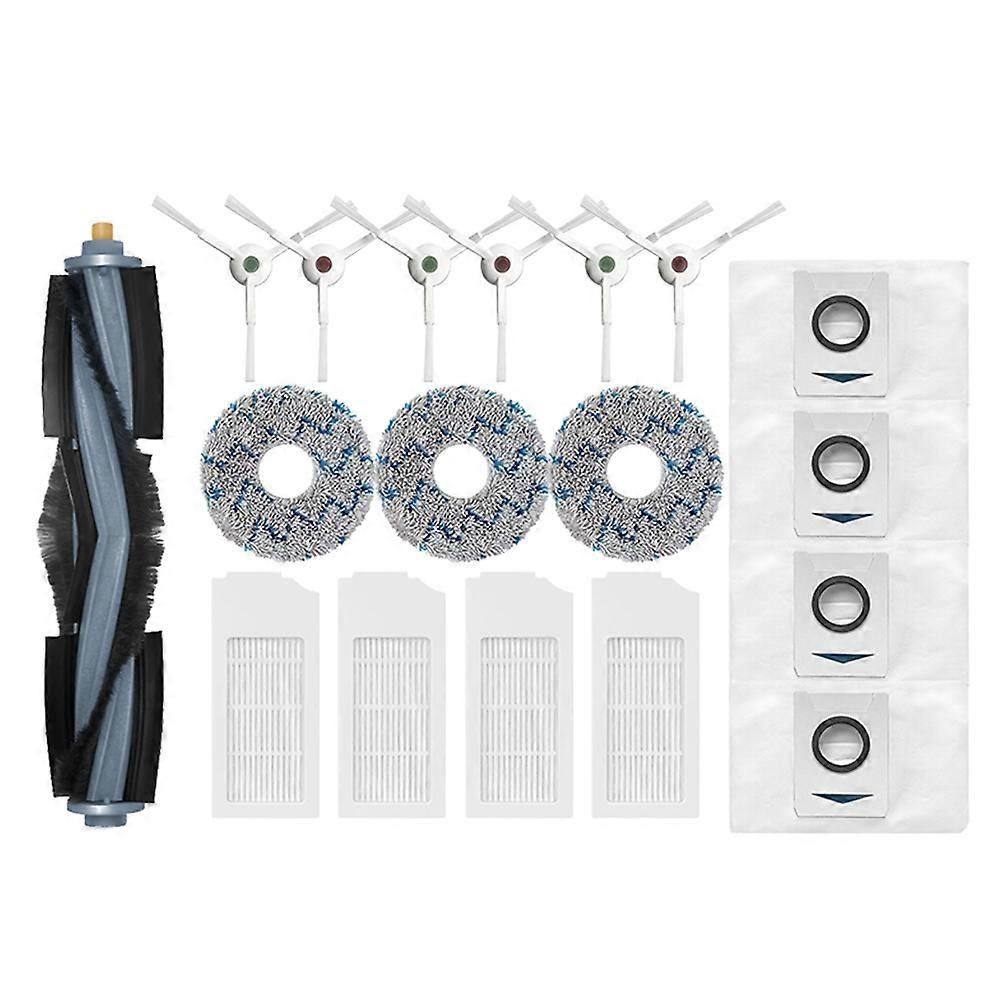 Hauptseitenbürste Für Ecovacs Deebot T10 Turbo X1 Omni Staubsauger, Filterabdeckung, Reinigungstuch, Staubbeutel, Zubehör