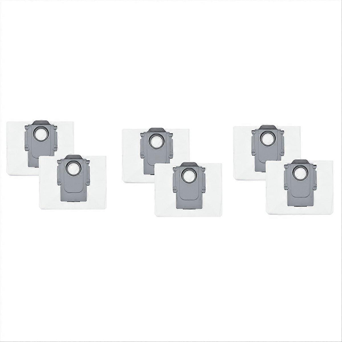 Packung Mit 6 Staubbeuteln Für Roborock S8 Pro Ultra, S8+, S7 Maxv Ultra/max Ultra Saugroboter (2,5 L).