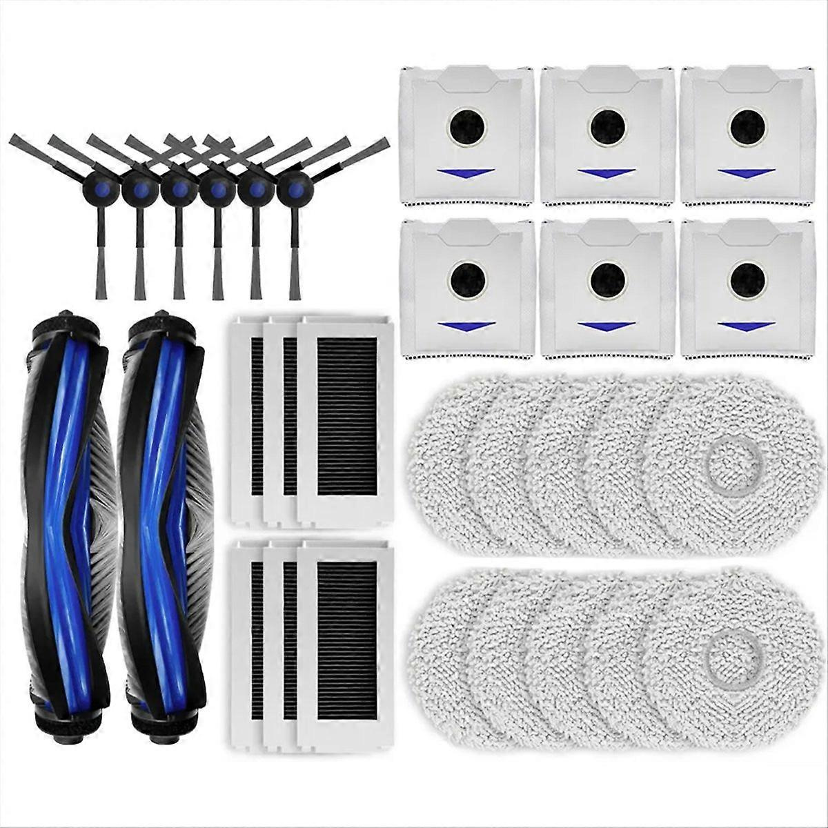 Zubehör Für Den Ecovacs Deebot N30 Omni / N30 Pro Omni Saugroboter: Hauptseitenbürste, Hepa-filter Und Reinigungstuch