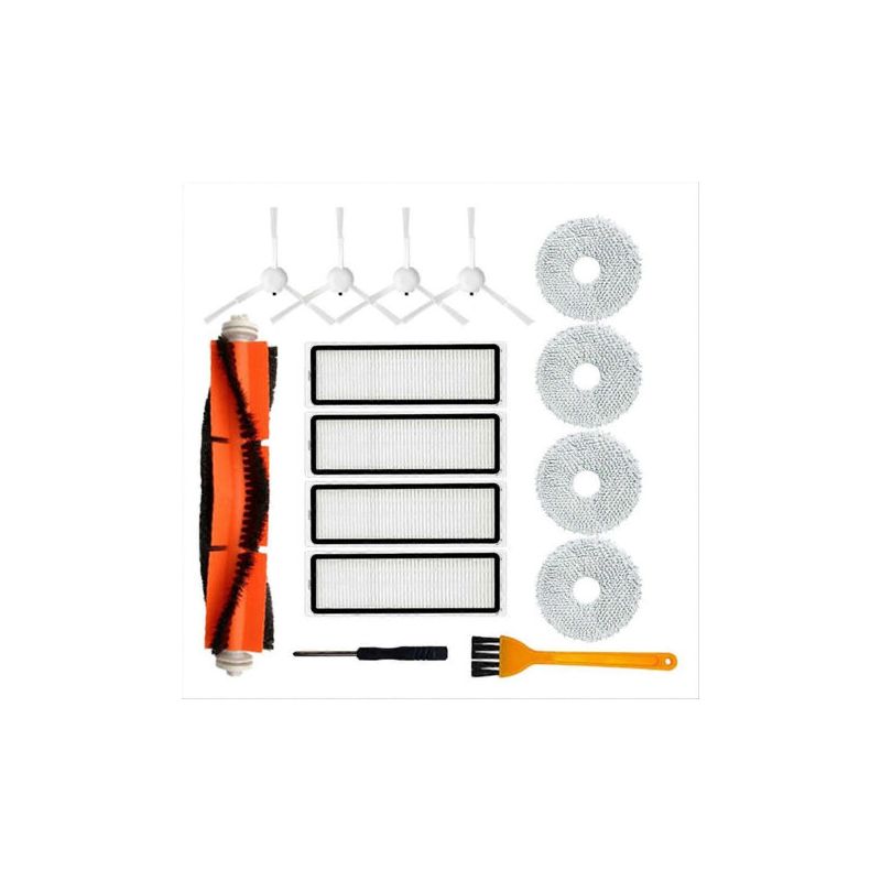 Ersatzteile Und Zubehör Für Den Saugroboter X10+ X10 Plus B101gl: Hauptbürste, Hepa-filter Und Reinigungstuch.