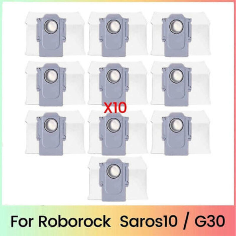 Ersatz-staubbeutel Aus Vliesstoff Für Roborock Saros10 / G30 Saugroboter (10 Stück)