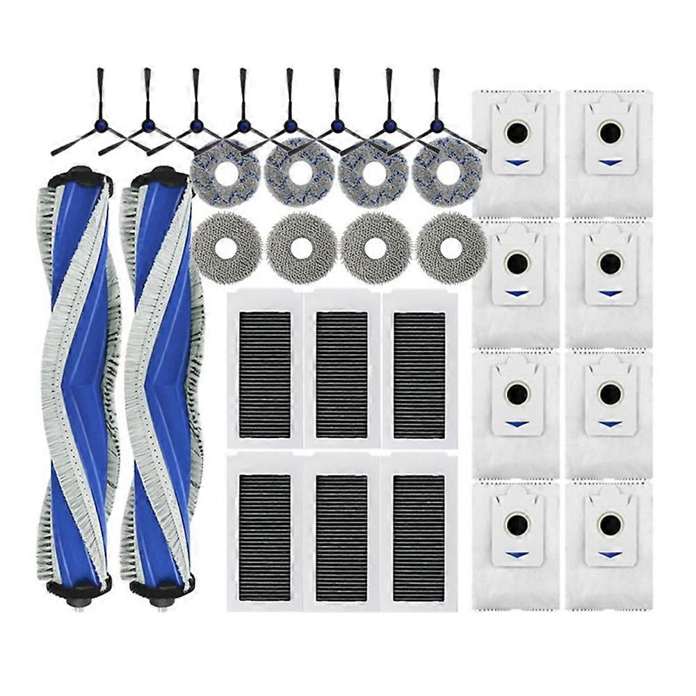 32-teiliges Set Für Den Ecovacs Deebot X5 Omni / X5 Pro Staubsauger: Reinigungstuch, Hepa-filter, Haupt- Und Seitenbürste