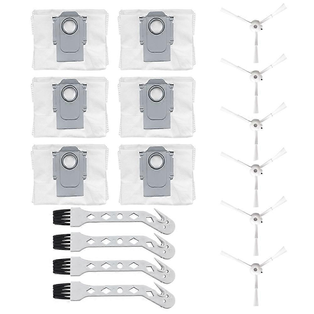 Ersatzteile Für Den Roborock S7maxv Ultrag10s Pro Saugroboter: Staubbeutel Und Seitenbürste.