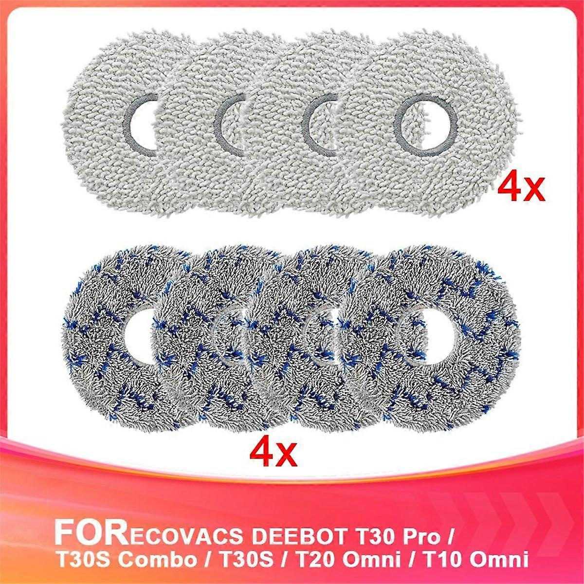 Waschbares Reinigungstuch Für Ecovacs Deebot T30 Pro / T30s Combo / T30s / T20 Omni / T10 Omni / X1 Omni (ersatzteil)