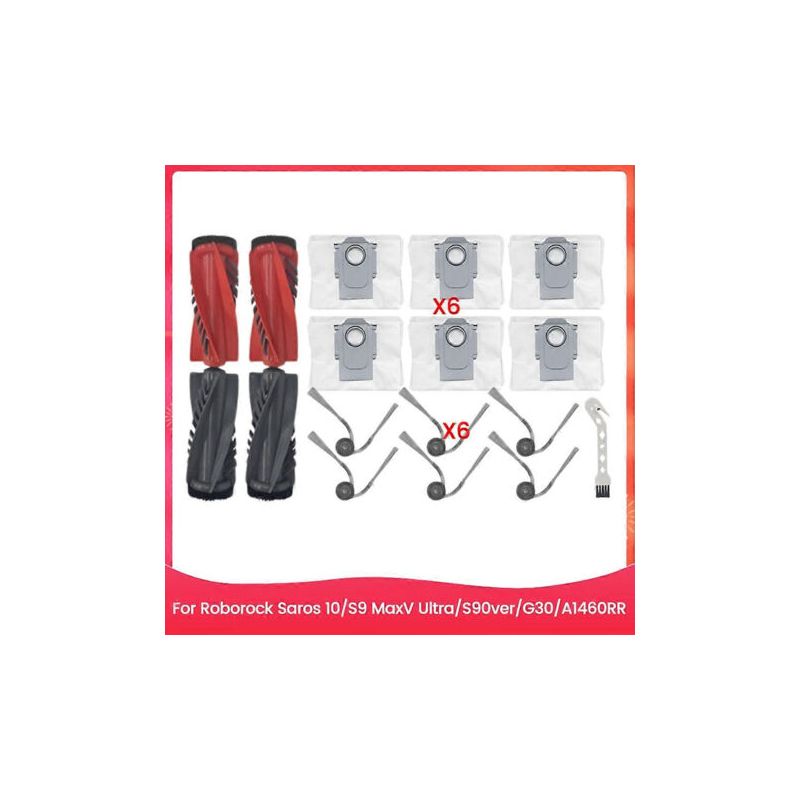 Ersatzteile Für Roborock Saros 10/s9 Maxv Ultra/s90ver/g30/a1460rr: Hauptbürste, Staubbeutel, Effizienz