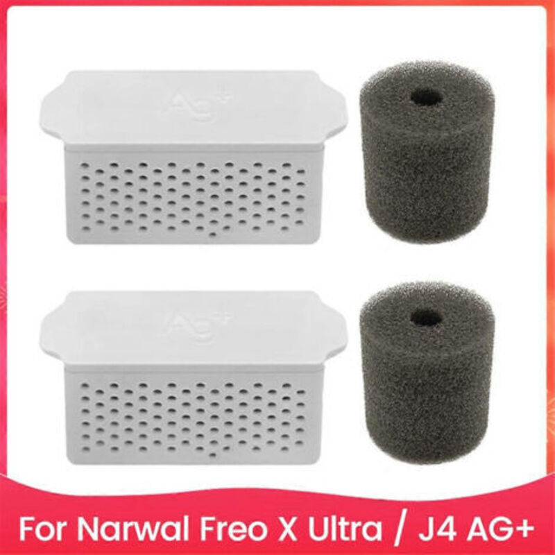 Für Narwal Freo X Ultra/j4 Roboter, Ag+ Silberionen-sterilisationsmodul, Wassertank, Schaumstofffilter, Staubsauger C