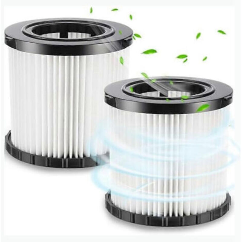 2er-pack Filter Für Dewalt Nass- Und Trockensauger Dcv5801h/dcv581h, Hepa-ersatzfilter Dcv580h