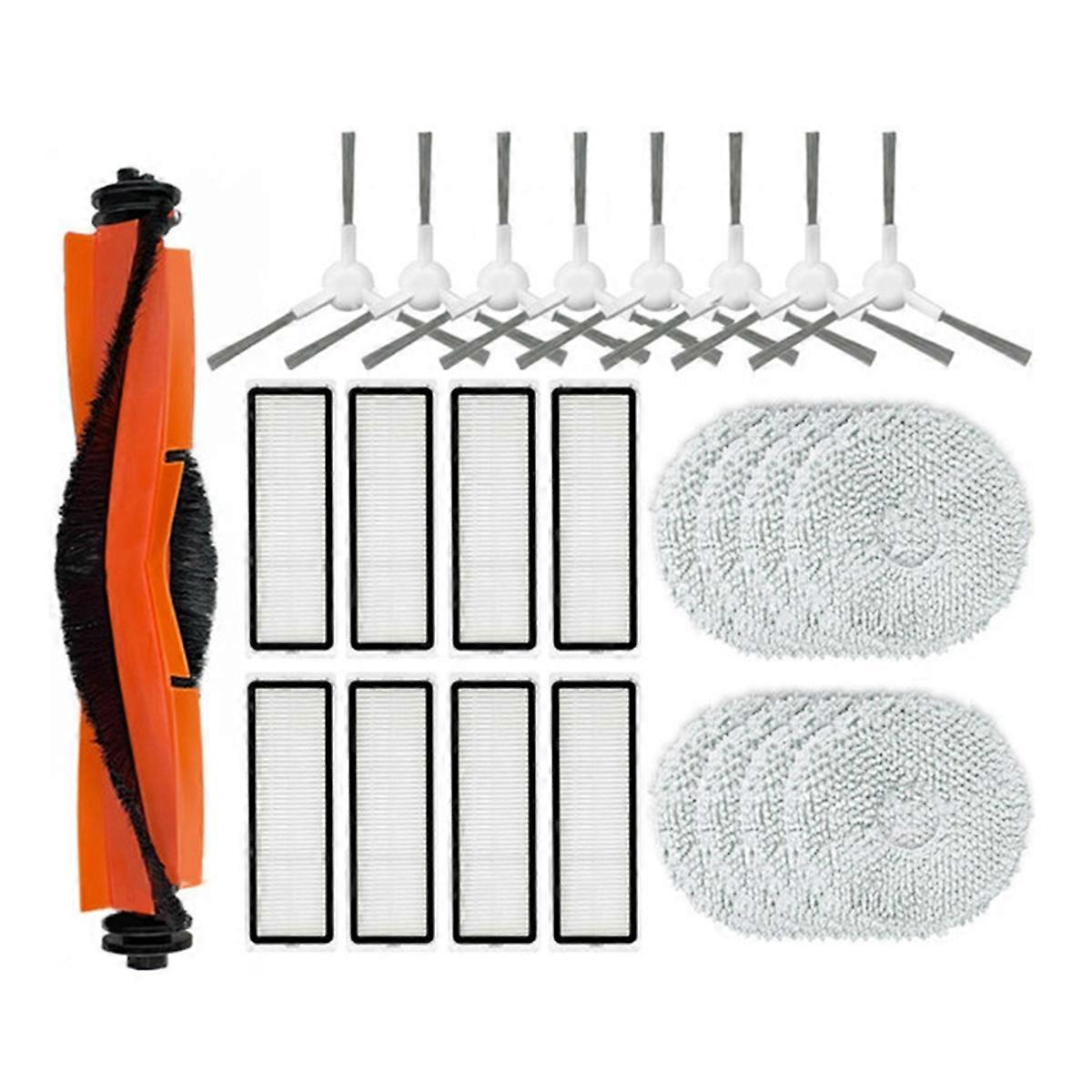 Für Den Saugroboter X20+ / X20 Plus: Hauptseitenbürste, Reinigungstuch, Hepa-filter
