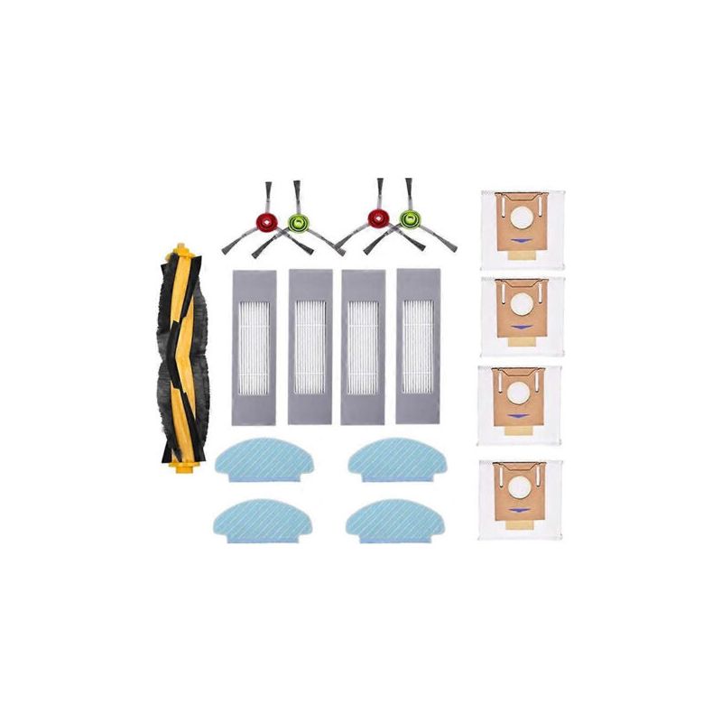 Ersatzteile Für Den Saugroboter N10 N10 Plus: Hauptbürste, Hepa-filter, Reinigungstuch Und Staubbeutel.
