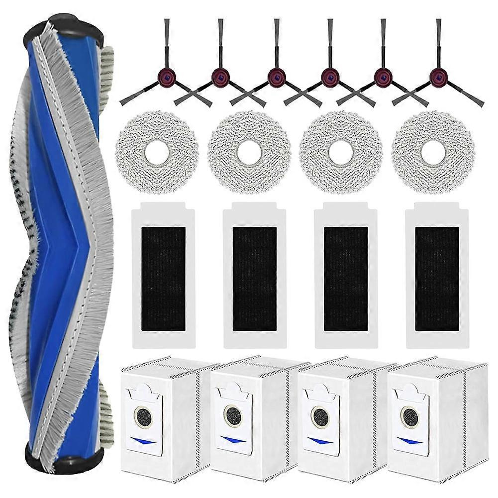 Zubehörset Für Den Ecovacs Deebot T30s/t30s Combo Saugroboter: Hauptbürste, Hepa-filter, Reinigungstuch Und Staubbeutel