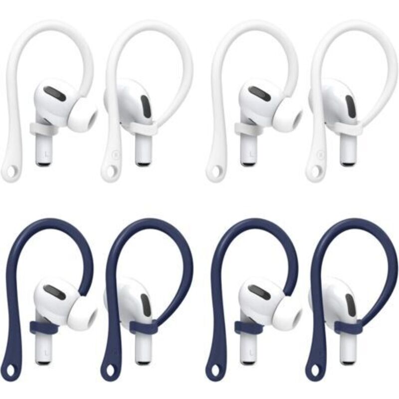 4 Paires Crochet Compatible Avec Airpods, Crochet Oreille Airpods 4, Crochets D'Oreille Pour Airpods 3, Airpods 4, Accessoires De Maintien Sécurisés Pour Activités Sportives, Parfaits Pour Courir
