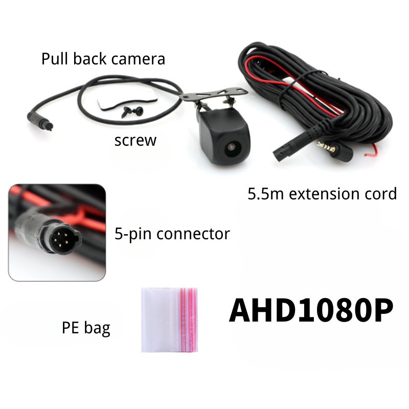 Rückfahrkamera Mit Hd-nachtsicht Und Fisheye-augenschutz - Sonstiges