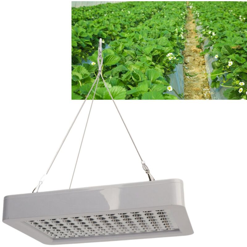 [niemals Verwendet] Veg Bloom 192 Led Vollspektrum-pflanzenlampe Für Zimmerpflanzen, Pflanzenlampe Mit Doppelschalter