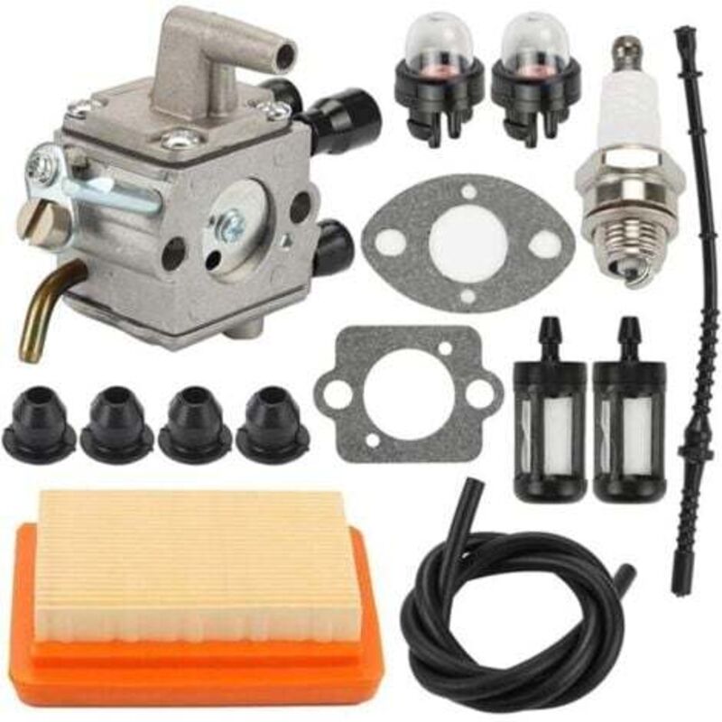 [niemals Verwendet] Vergaser Für Freischneider, Passend Für Stihl Fs120, Fs200, Fs250, Fs300, Fs350, Fr350, Fr450 Und Fr480. Luftfilter-set Für Vergaser, Ersatz Für Vergaser 4134 120 0653 Für Freischn