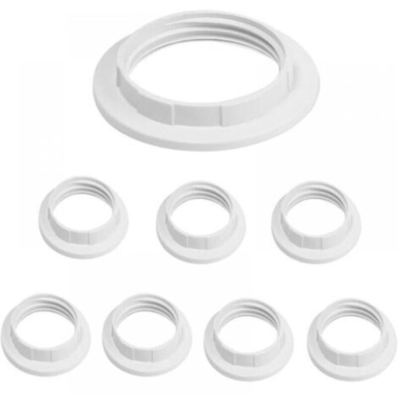 [niemals Verwendet] 8-teiliges Set E27-reduzierringe Für Lampenschirme, Lampenschirmring-adapterplatten
