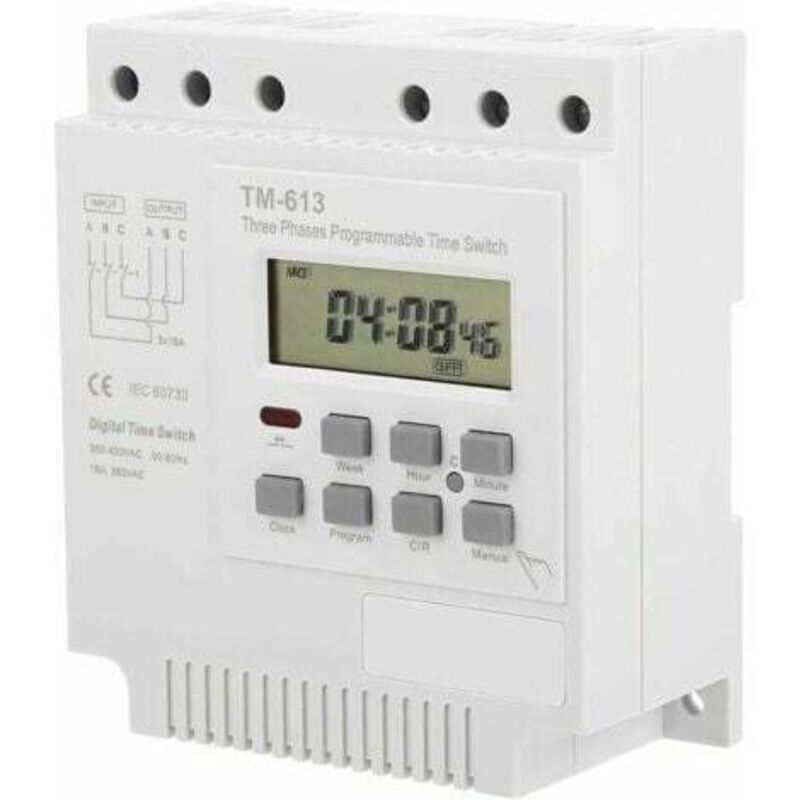 [niemals Verwendet] Programmierbarer Timer – 380-v-timer Tm-613 Zeitschalter Für Drehstrommotor