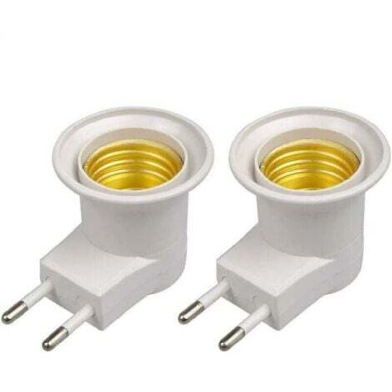 [niemals Verwendet] E27 Led-lampen-adapterstecker (eu-typ) Für Lampenfassung Mit Ein-/ausschalter