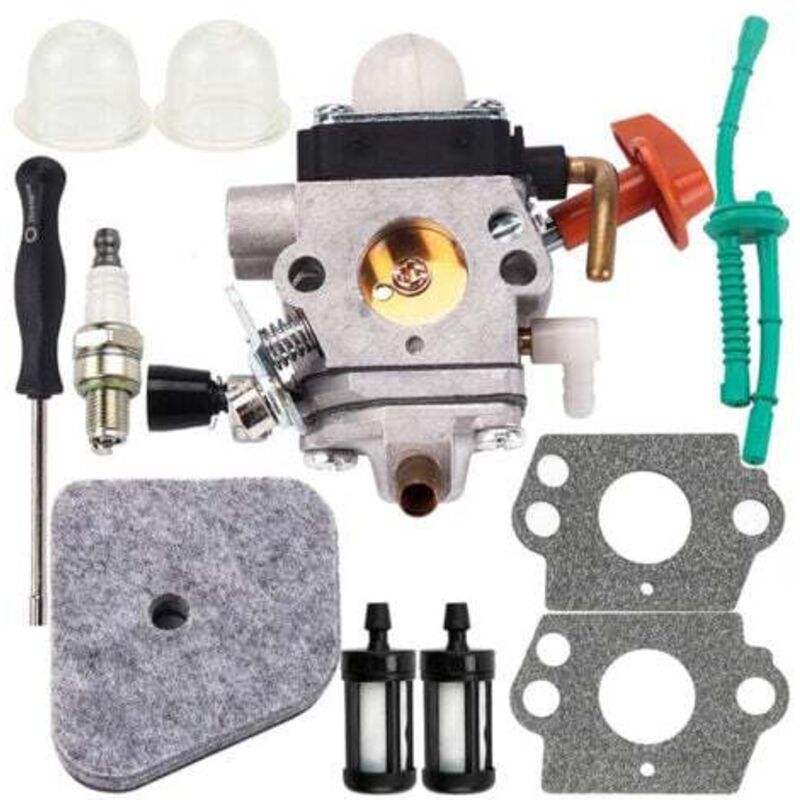 [niemals Verwendet] Vergaser-reparatursatz Für Stihl Fs 87, Fs90, Fs100, Fs110, Fs130, Hl90, Hl95, Hl100, Ht100, Ht101, Km90, Km100, Km110, Sp90 Freischneider, Vergaser C1q-s174