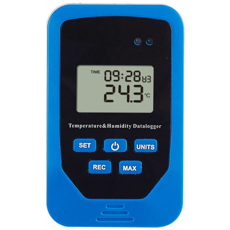 [niemals Verwendet] Temperatur- Und Feuchtigkeitsbereichsrekorder Für Lagerhallen. Schalter Für Innentemperatur Und -feuchtigkeit. Hochwertiges Abs-material.