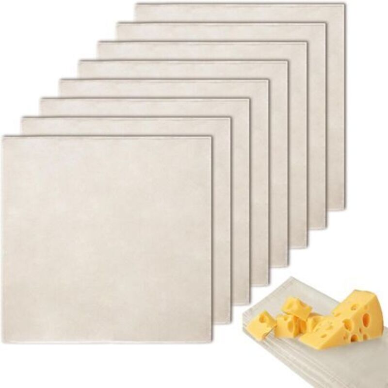 [niemals Verwendet] Wiederverwendbares Käsetuch Zum Auspressen Von Tofu, Filtern Von Nussmilch Und Abseihen Von Lebensmitteln, Ideales Küchenutensil, 50 X 50 Cm