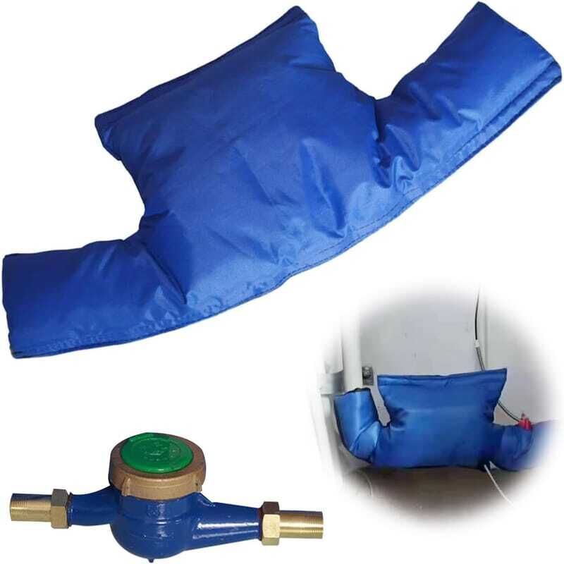 [niemals Verwendet] Isolierte Wasserzählerabdeckung 53 X 20 Cm, Beidseitig Wasserdicht, Effektiver Winterschutz, Rückflussverhinderung