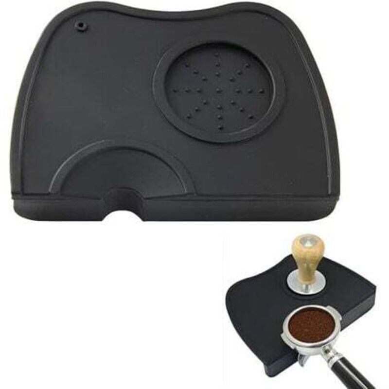 [niemals Verwendet] Tampermatte, Espresso-tampermatte, Kaffeepulver-presskissen, Kaffee-tampermatte, Kaffee-tampermatte, Espresso-tamper-eck-kaffee-tamperhalter Für Barista-zubehör, Heimküche, Café