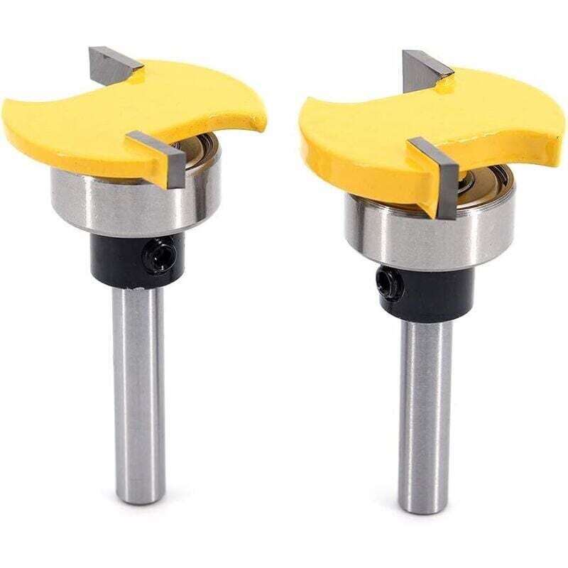 [niemals Verwendet] 2 Stück 6 Mm Schaft-kugellager-fräser, Kreisfräser, Holzfräser.