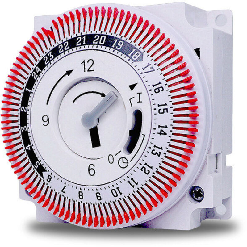[niemals Verwendet] Mechanischer 250-v-timer Mit 15-minuten- Und 24-stunden-erinnerung, Küchen-countdown-timer, Energieregler Und Industriellem Zeitschalter