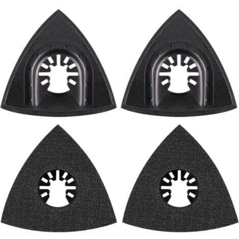 [niemals Verwendet] 4-teiliges 76-mm-schleifpad-set, Zubehör Für Multifunktionswerkzeuge, Montageplatte, Multifunktionswerkzeug-schleifscheibe, Zubehör Für Oszillierende Werkzeuge Von Worx, Mikita, De