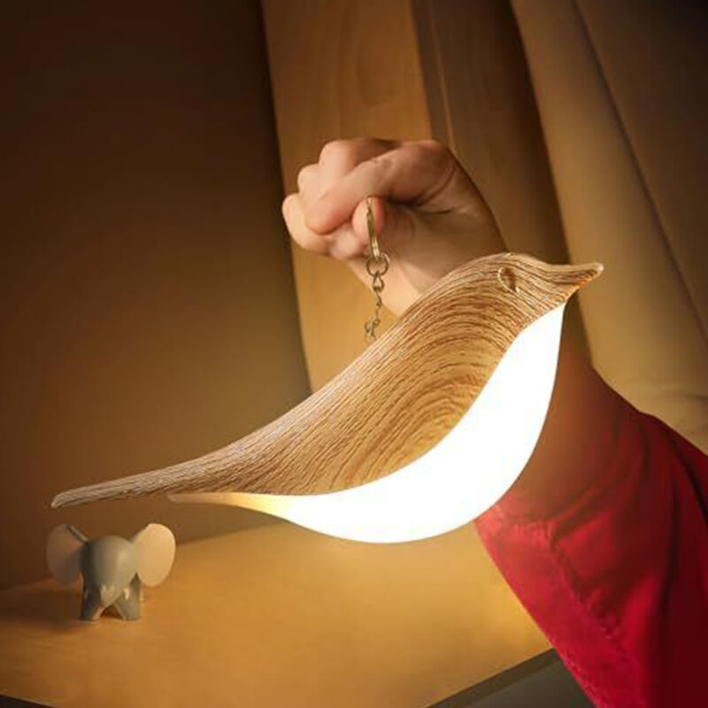 [niemals Verwendet] Berührungsgesteuerte Nachttischlampe, Schöne Led-vogellampe, Duftende Nachttischlampe, Kreatives Dekoratives Nachtlicht (aromalampe)