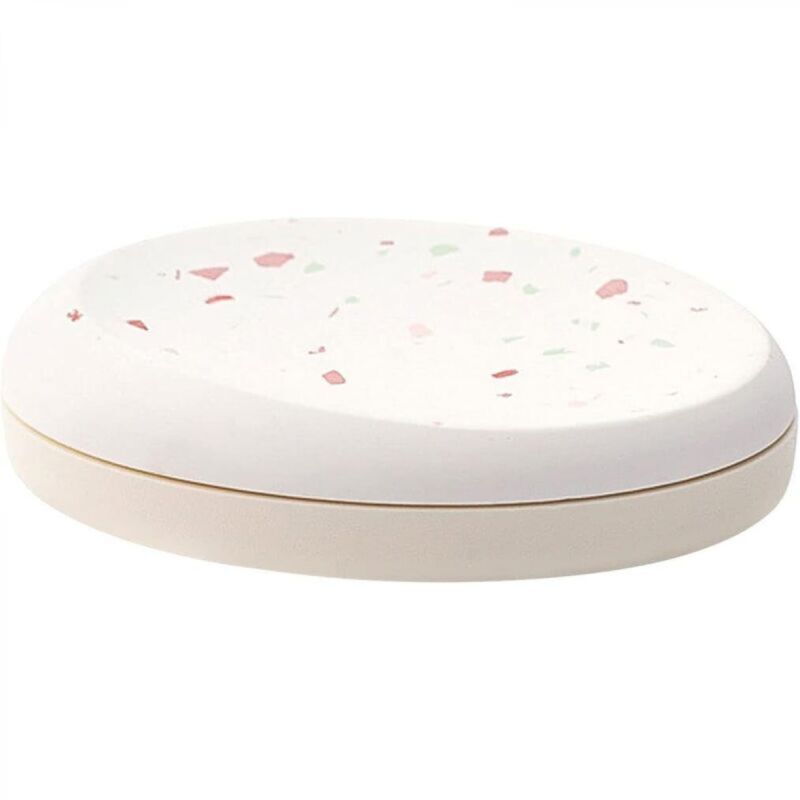 [niemals Verwendet] Seifenschale, Hält Trocken Unter Der Dusche, Saugfähig, Wärmeisolierend, Schneller Wechsel, Schwammhalter (farbe: Beige)
