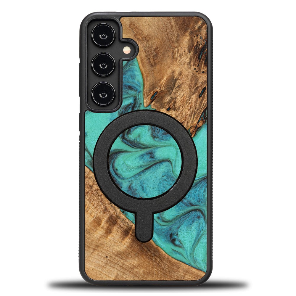 Bewood Unique Case Für Samsung Galaxy A35 5g - Türkis Mit Magsafe