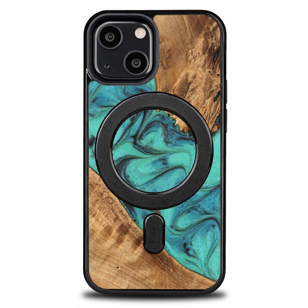 Bewood Unique Case Für Iphone 13 Mini – Türkis Mit Magsafe