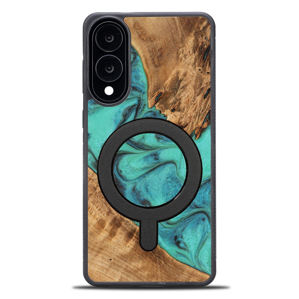 Bewood Unique Hülle Für Samsung Galaxy S25 Edge - Türkis Mit Magsafe