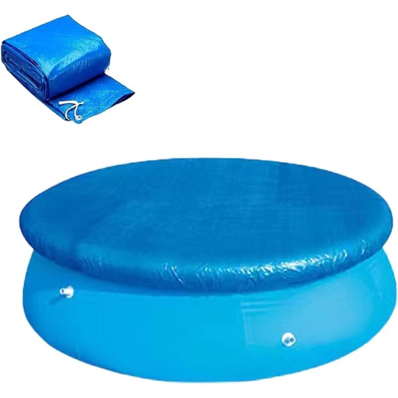 [niemals Verwendet] Sientic Schwimmbadabdeckung, Runde Schwimmbadabdeckung, Runde Schwimmbadabdeckung, Schutzhülle Für Aufstellbecken (183 Cm)