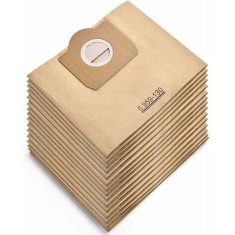 [niemals Verwendet] 15er-pack Staubsaugerbeutel Für Kärcher 6.959-130.0 Wd3 Wd3p Mv3 Ersatz-papierfilterbeutel Für Nass- Und Trockensauger, Beutel Für Kärcher Wd3 Premium-zubehör Ersatzteile