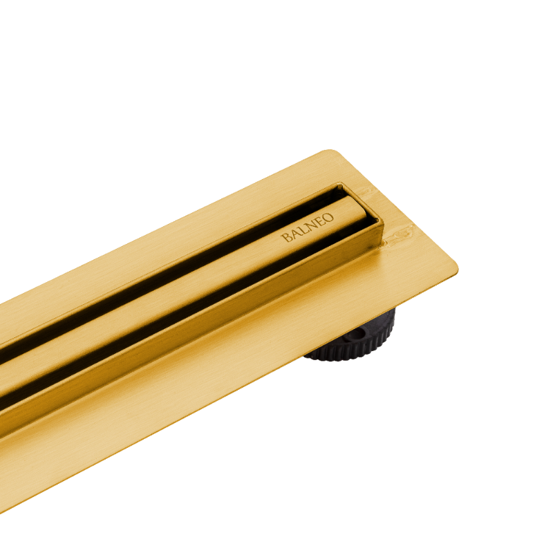 Slim&low Proline Gold Linearablauf 80 Cm Gold