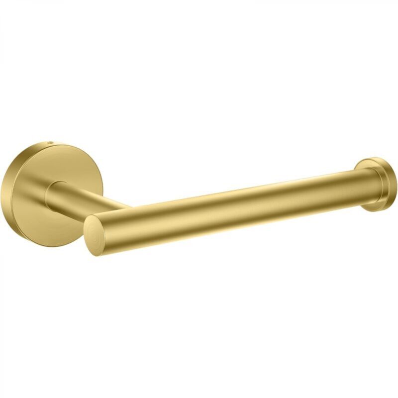 [niemals Verwendet] Handtuchhalter, Handtuchstange Aus Edelstahl Für Badezimmer, 23 Cm (1 Stück, Gebürstetes Gold)