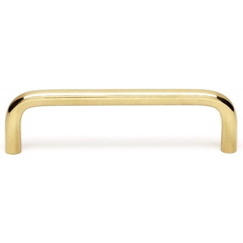 [niemals Verwendet] Designer-möbelgriff, 128 Mm Lochabstand, Für Küche, Bad, Regal, Aluminiumlegierung, Goldfarben, 2 Stück