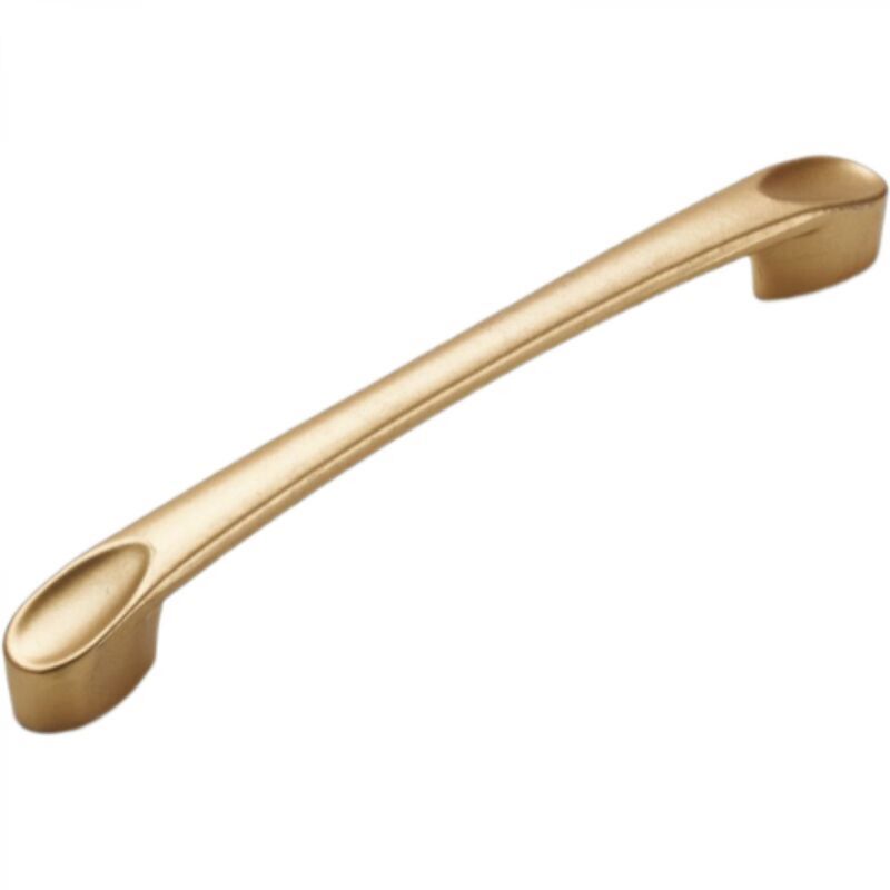 [niemals Verwendet] 10 Schlichte Goldene Schrankgriffe Für Schubladen, Küchenschränke Und Kleiderschranktüren – 128 Mm Lochabstand – Gold – A