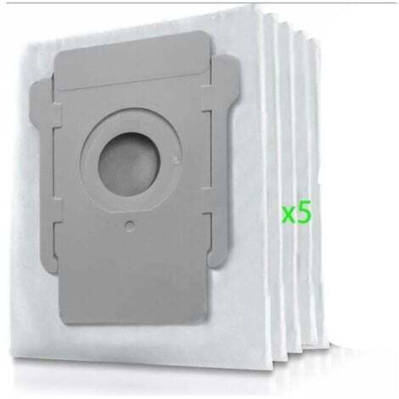 [niemals Verwendet] Irobot Roomba I7 Staubbeutel, 5-teiliger Ersatzstaubbeutel Für Irobot Roomba I7 I7+ / I7 Plus E5 E6 E7 S9 S9+ Staubsauger (nicht Originales Zubehör)