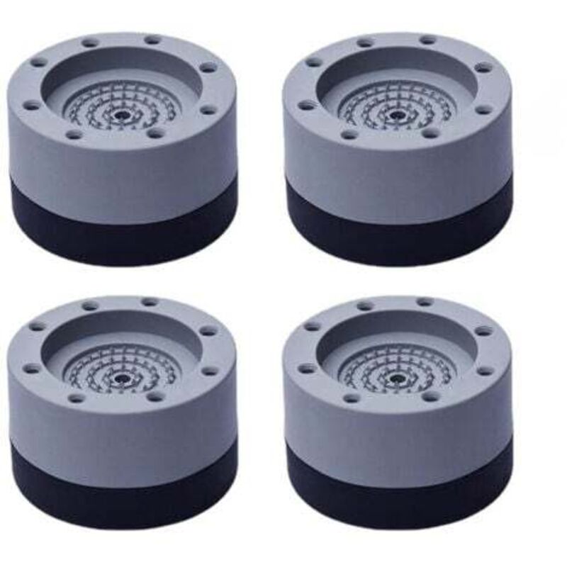 [niemals Verwendet] 4 Stück Antivibrationspads, Gummifüße Für Waschmaschine, Waschmaschinenfußpads, Antivibrationspads, Für Waschmaschinen Und Trockner (erhöhte Höhe)