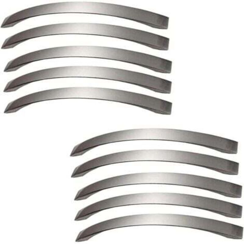 [niemals Verwendet] Set Mit 10 Küchenschrankgriffen, Küchengriffe Aus Gebürsteter Aluminiumlegierung, Geeignet Für Schränke, Schubladen, Kleiderschränke (160 Mm Lochabstand)