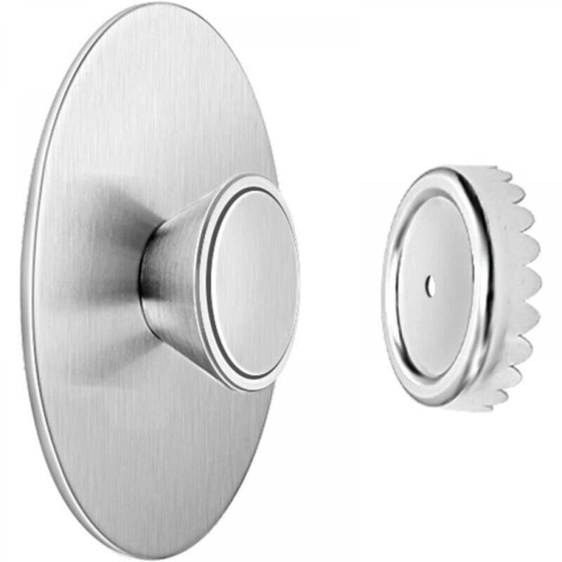 [niemals Verwendet] 1 Magnetische Seifenschale, Magnetischer Seifenhalter, Magnetischer Seifenhalter Mit Saugnapf, Magnetischer Seifenhalter Aus Edelstahl, Zur Wandmontage