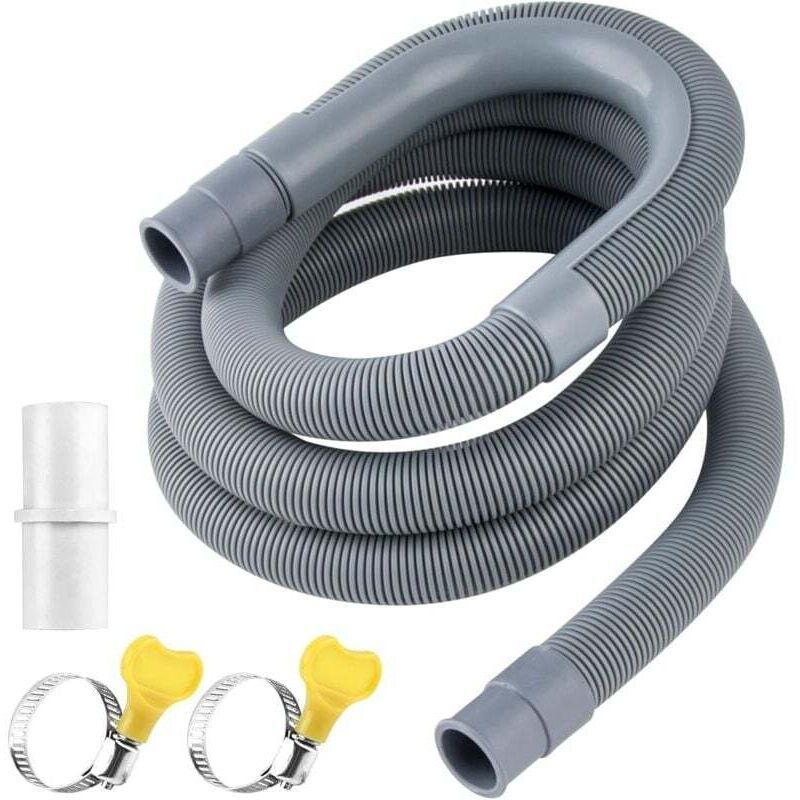 [niemals Verwendet] Ablaufschlauch, Ablaufschlauchverlängerung, Ablaufschlauchanschluss, Ablaufschlauch Für Waschmaschine, Ablaufschlauch Für Wäschetrockner (2 M).